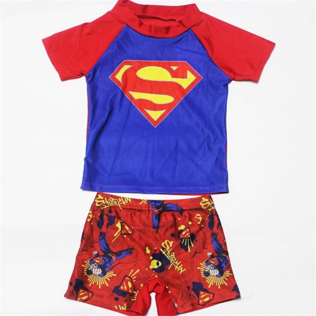Kids Girl Swimsuit 2019 Baby Boy Cartoon Printing Swim Suit Girls Two Pieces Swim Short Boy Beach Swimsuit For Baby Boy