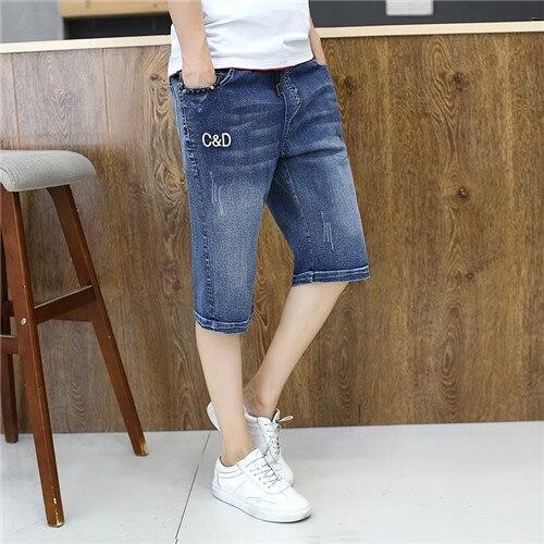 Pop Fashion Man ripped, shorts, Bermuda Brand Clothing In The Summer Of 111% Breathable Cotton Shorts Male Shorts