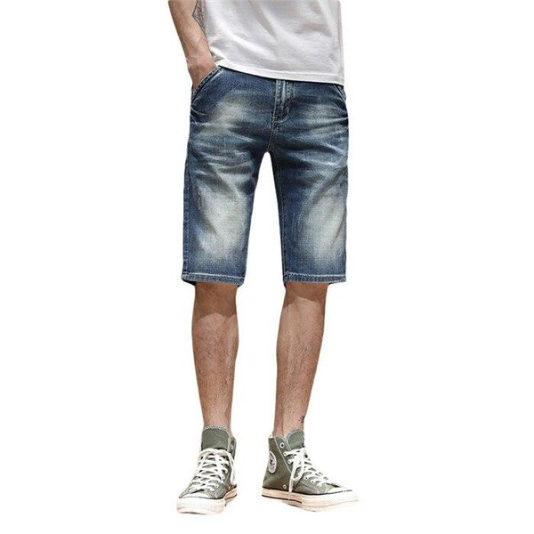 Men Summer Denim Shorts Male Jeans Men Jean Shorts Bermuda Skateboard Mens Jogge Ripped Wave Shorts 38 40,311