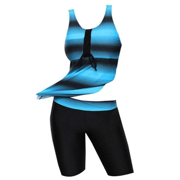 2019 hot sell new arrival sexy summer Women Ladies Pluini Tankini Tops Shorts Swimming Suits s Size Two Piece Bik
