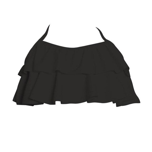 Swimming Suits Girls Bikinis Top Swim Bra Retro Swim Wear Beach Top and Swim Bikini High Waist Two Piece Separates Tankinis Top