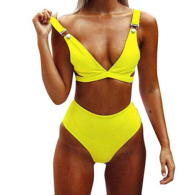 tankini swimsuits women Strapless Tube Top Printing Bikini Swimsuit Monokini Swimming Suit For women bikini 2019