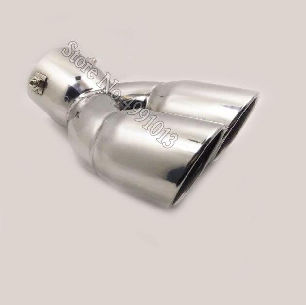 For Land Rover FREELANDER 2 2010-2015 car stickers muffler exterior end pipe dedicate exhaust tip tail outlet ornament 1pcs