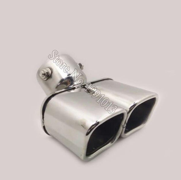 For Land Rover FREELANDER 2 2010-2015 car stickers muffler exterior end pipe dedicate exhaust tip tail outlet ornament 1pcs