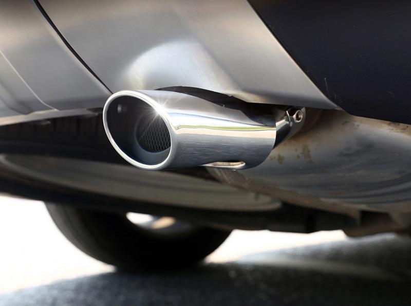 For Land Rover Discovery 5 L462 2017 2018 Stainless Steel Rear Exhaust Muffler Tail Tip End Pipe 2pcs Car Styling