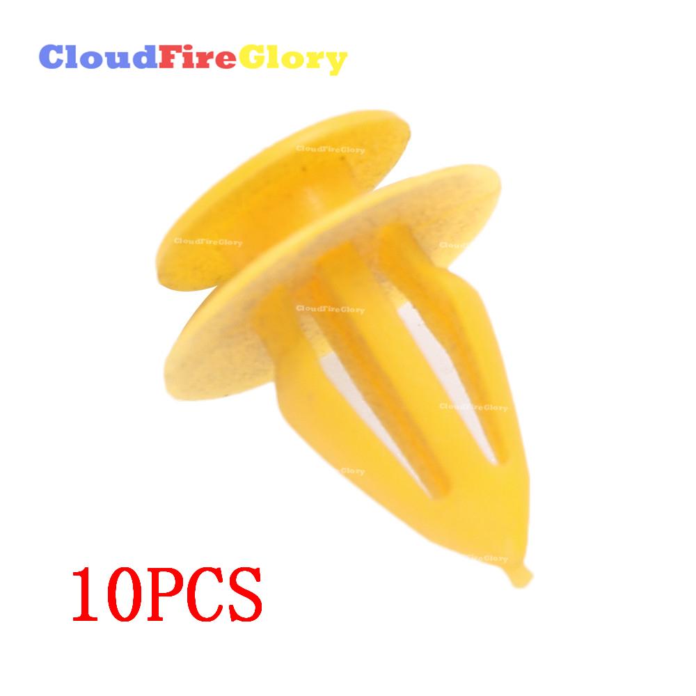 CloudFireGlory For Land Rover Discovery 2 II 1999 2000 2001 2002 2003 2004 10Pcs Finisher Bumper End Cap Clip DYC500020