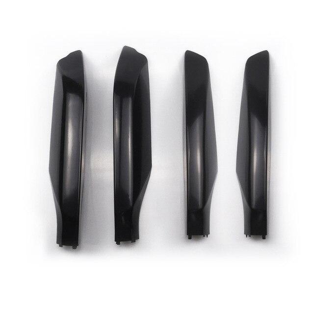 Car Styling 4PCS ABS Black Roof Rack Rail End Protection Cover Shell For Toyota Land Cruiser Prado FJ150 2010-2018