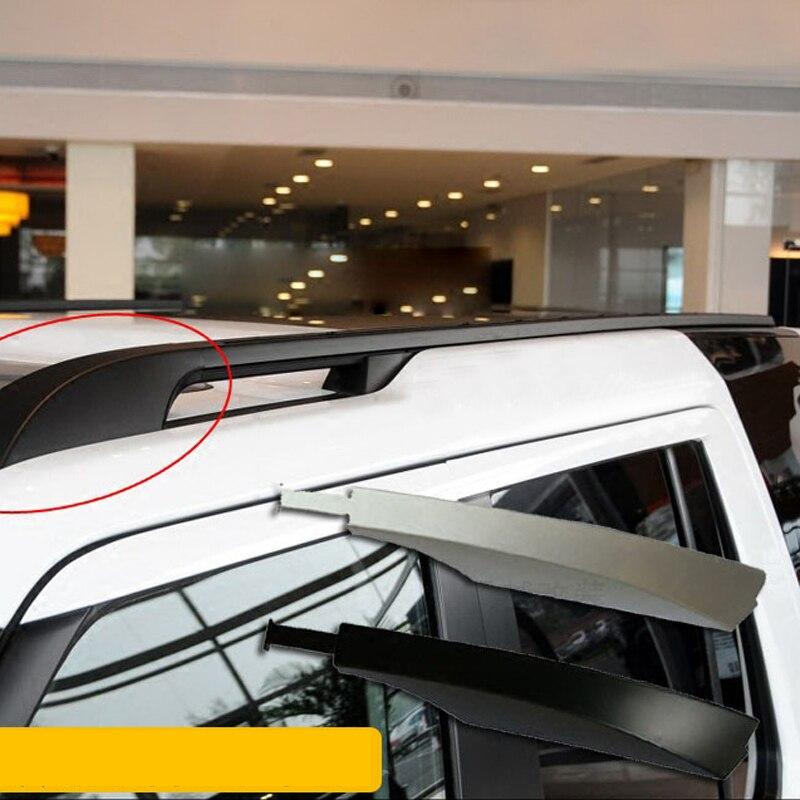 Car Styling Front Roof Rack End Rail Protective Replacement Cover Shell 2pcs for Land Rover Discovery 3/Discovery 4 2004-2016
