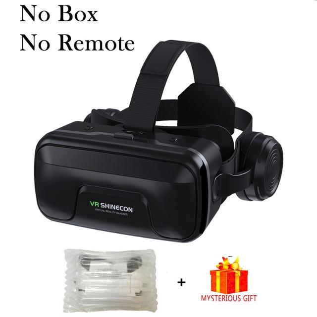 VR Shinecon 10.0 Casque Helmet 3D Glasses Virtual Reality Headset For iPhone Android Smartphone Smart Phone Goggles Lunette Ios