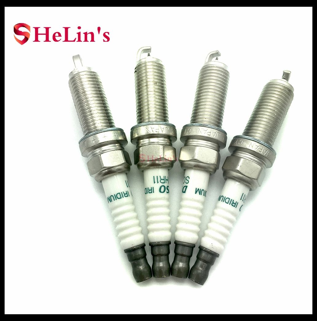 4pcs/lot 90919-01253 SC20HR11 New Iridium Spark Plug For TOYOTA YARIS RAV4 AURIS ISIS AVENSIS PRIUS ALLION VERSO URBAN MATRIX