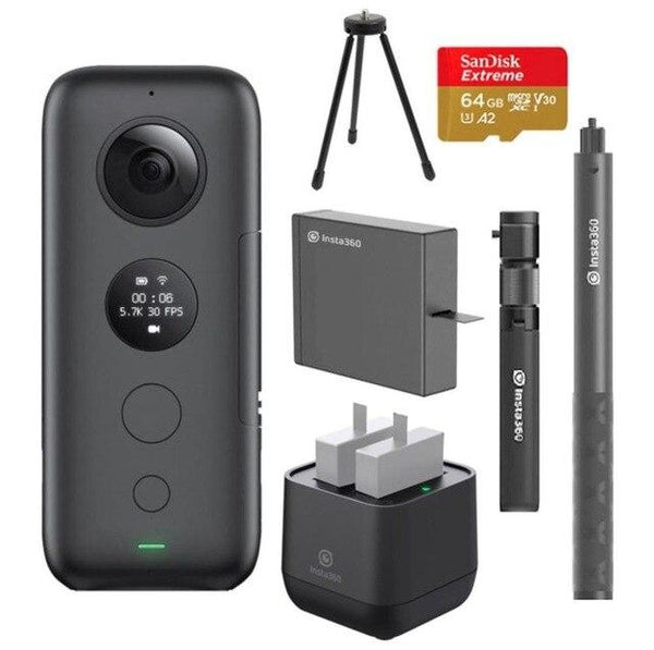 Insta360 ONE X Sports Action Camera 5.7K Video VR 360 For iPhone and Android youtube camera action camera live video