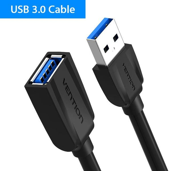 Vention USB3.0 Extension Cable Male to Female USB2.0 Extension Wire Super Speed 3.0 USB Extender Data Sync Cable for Computer PC