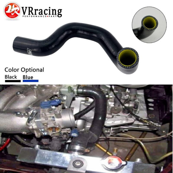 VR - SILICONE RADIATOR HOSE KIT FOR K20-K24 SWAP EG EK CRX EF SOL INTEGRA CIVIC BLACK & YELLOW VR-LX1306BK-QY