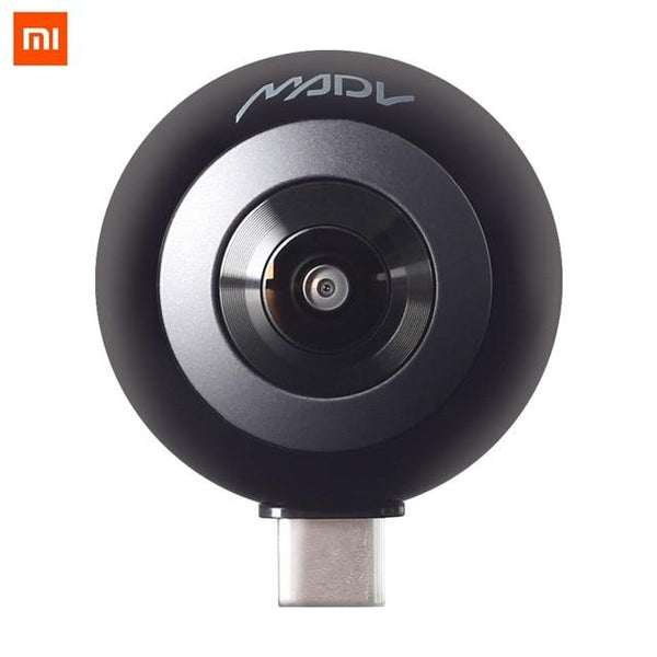 Xiaomi MADV Mini 360 Degree Panorama VR Camera 13MP CMOS Sensor 5.5K HD Video Live Stream Enabled Android Version USB Type C