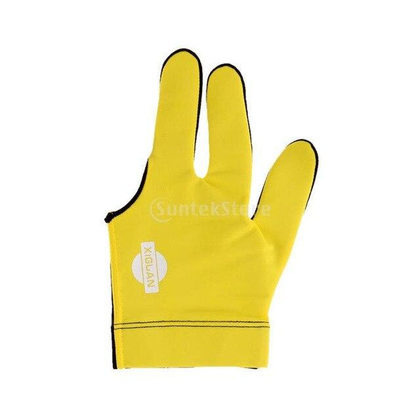 Billiard Pool Shooters Left Hand 3 Fingers Gloves 5colors Billiard Gloves Snooker Gloves Billiard Accessories
