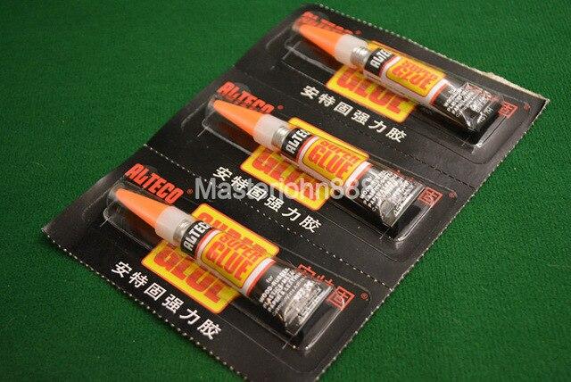 Pool Billiards Snooker Cue Tips Super Glue Contact Adhesive For Wood Plastic Rubber Leather Metal Repair Tool
