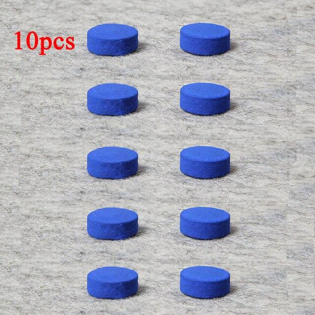 9/10/11/12/13mm Billiard Pool Cue Tips M Hardness Billiard Snooker Cue Stick Tip Billiard Cue Accessories Blue