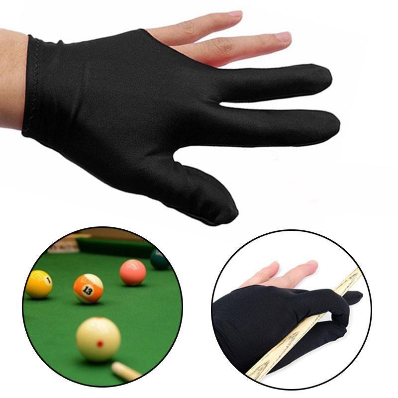 1 PC Left Hand 3-Finger Glove Billiard Pool Shooters 3 Fingers Gloves Billiard Gloves Snooker Gloves instruments Billiard