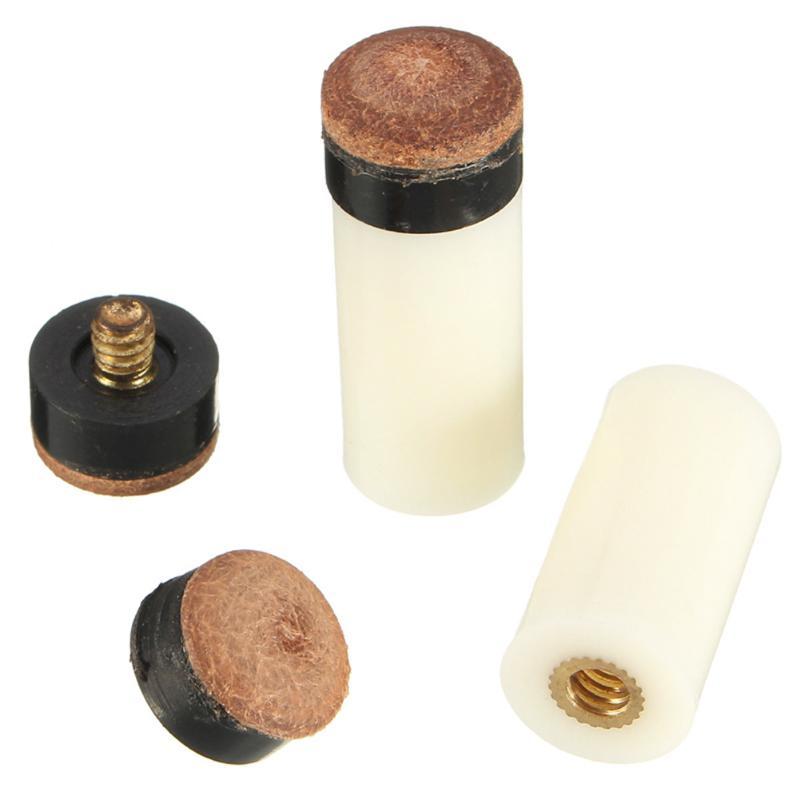 10PCs/set Screw On Cue Tips For Replacement Parts Stick Repair Tool Billiard Pool Cue Stick and Snooker Cue  for Snooker 10mm
