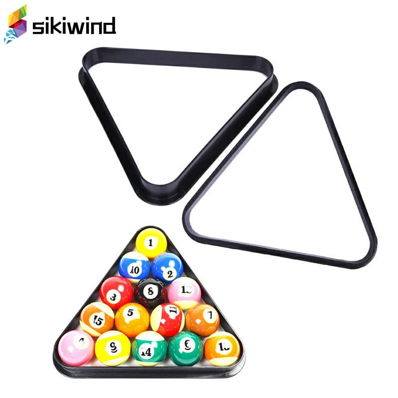 Plastic 8 Ball Pool Billiard Table Rack Triangle Rack Standard Size Billiard Table Rack Snooker & Billiard Accessories Z60