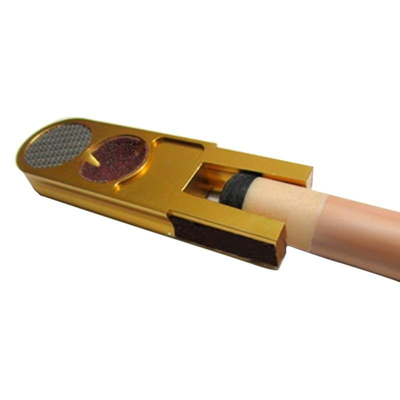 Muti-function U-shape Solid Alloy Billiards Pool Cue Trimmers Repairer Billiard Burnisher Snooker & Billiard Accessories 8
