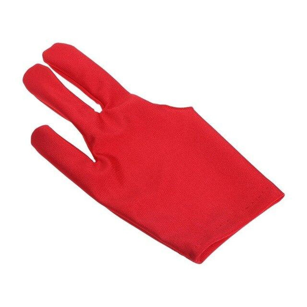 1PCS Lycra Fabric Snooker  3 Finger Gloves Billiard Glove Pool Left Hand Open Mitten Billiard Accessories fast delivery