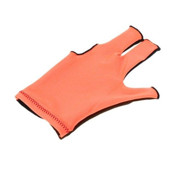 1PCS Lycra Fabric Snooker  3 Finger Gloves Billiard Glove Pool Left Hand Open Mitten Billiard Accessories fast delivery