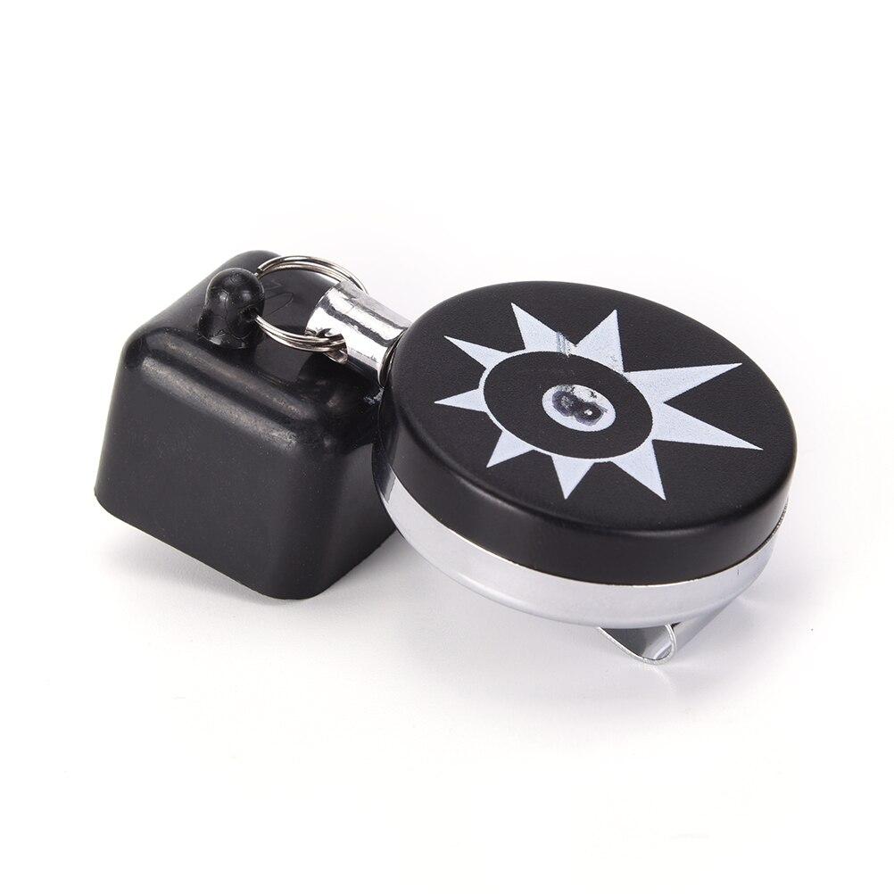 New Arrive 1Pc Extensible Billiards Snooker Pool Cue Chalk Retractable  Wire Drawing  Silver Belt Clip Retractable Chalk Holder
