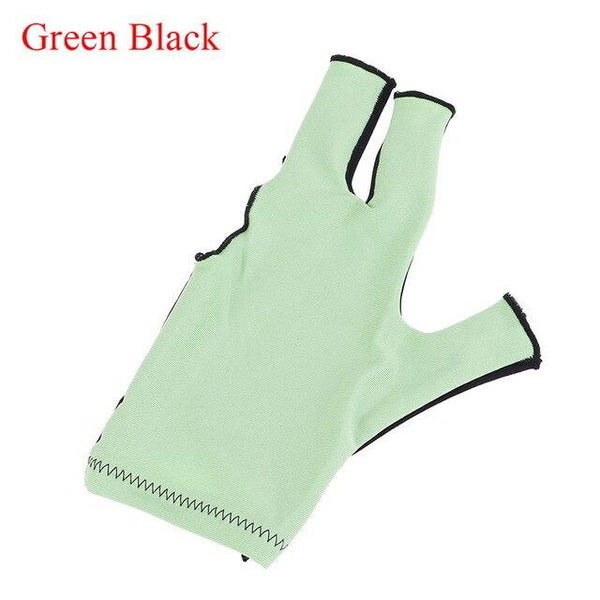 1pc Snooker Billiard Cue Glove Pool Left Hand Open Three Finger Accessory Fitness Accessories