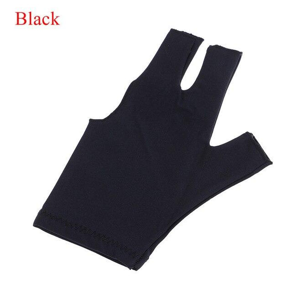 1pc Snooker Billiard Cue Glove Pool Left Hand Open Three Finger Accessory Fitness Accessories