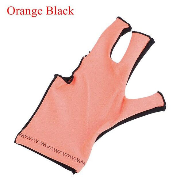 1pc Snooker Billiard Cue Glove Pool Left Hand Open Three Finger Accessory Fitness Accessories