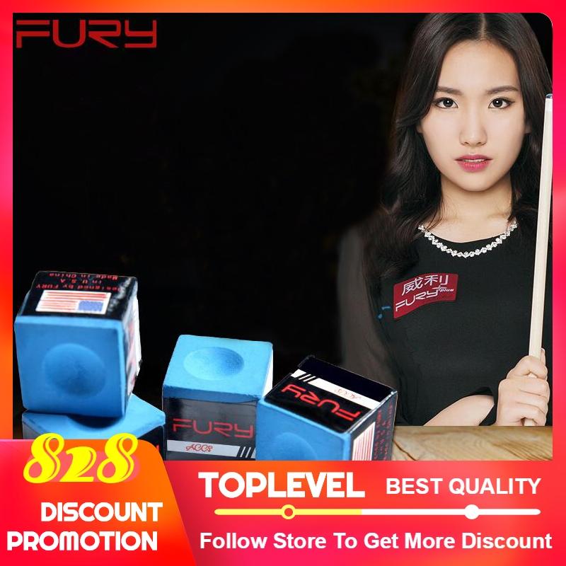 2019 FURY Billiard Chalk 1 Pc Pool Chalk Billiard Accessories for Match Use Snooker Chalk Professional Player Cue Chalk