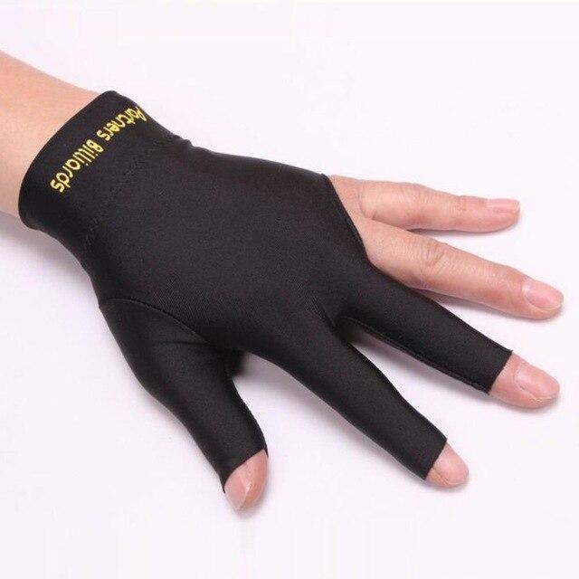 Billiards Three Finger Gloves Snooker Glove Special High Grade Fingerless Billiard Gloves High Quality Sports supplies