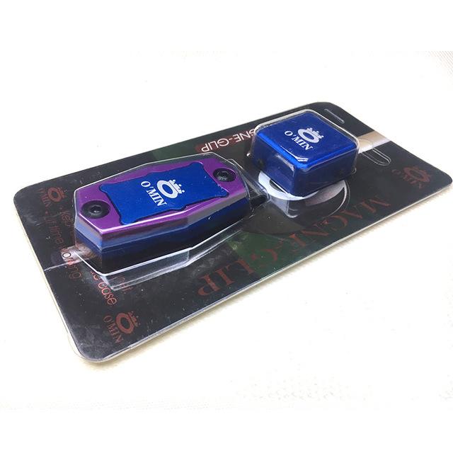 2019 NEW Multi Colors OMIN Magnetic Metal Chalk Holder Billiard Accessories China