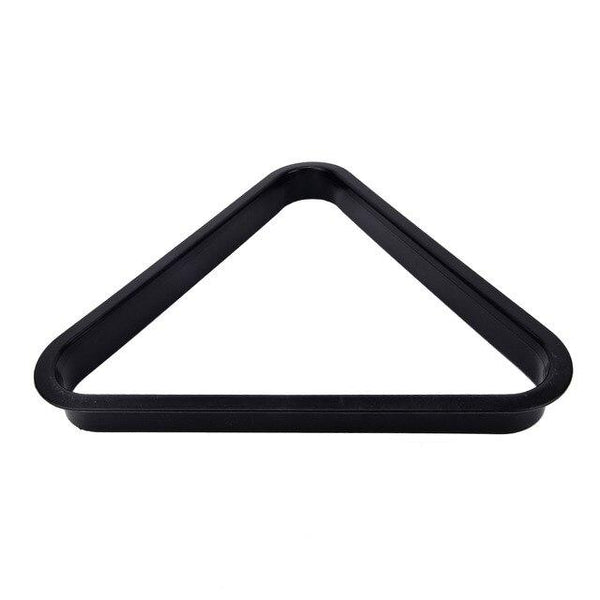 Plastic 8 British American Billiards Pool Table Ball Standard Plastic Triangle Rack Frame Billiards 5.25 / 5.72 cm