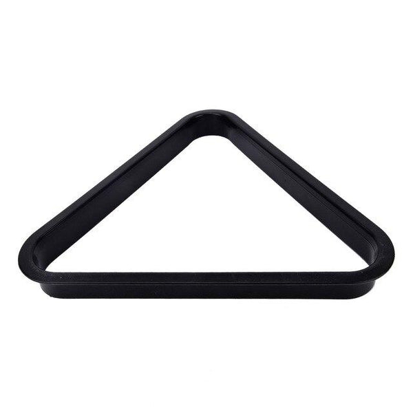 Plastic 8 British American Billiards Pool Table Ball Standard Plastic Triangle Rack Frame Billiards 5.25 / 5.72 cm