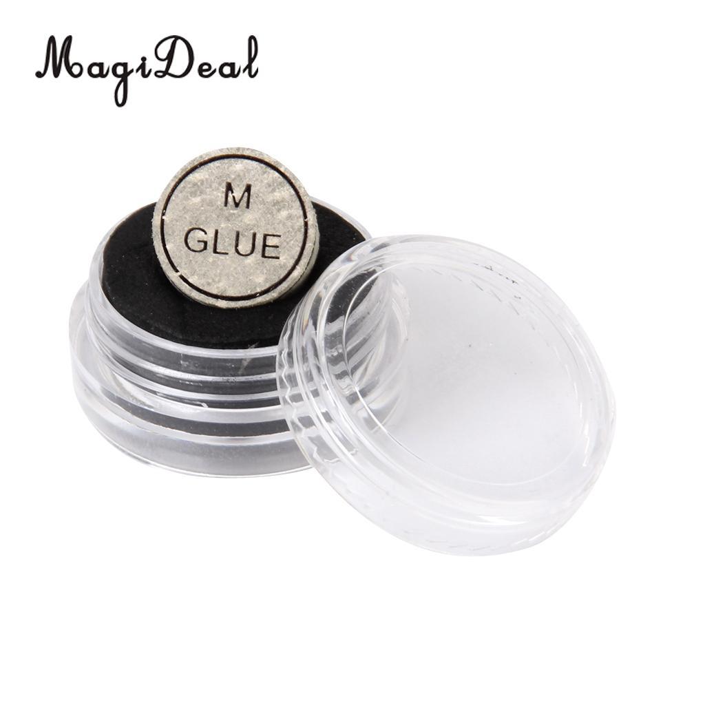 MagiDeal Wholesale 1Pc Pool Snooker Billiard Cue Tip 14mm Artificial Leather Humidity Resistant Glue on Rate M Funny Sports Acce