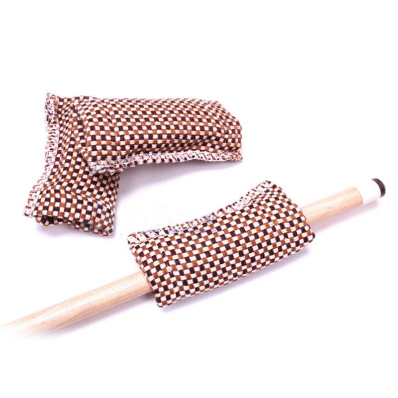 Polishing Cue Rod Wiping Cloth Billiards Tool Snooker Cues Stick Cleaning Maintenance Polish Sleeve Cloth Billiards Accessories