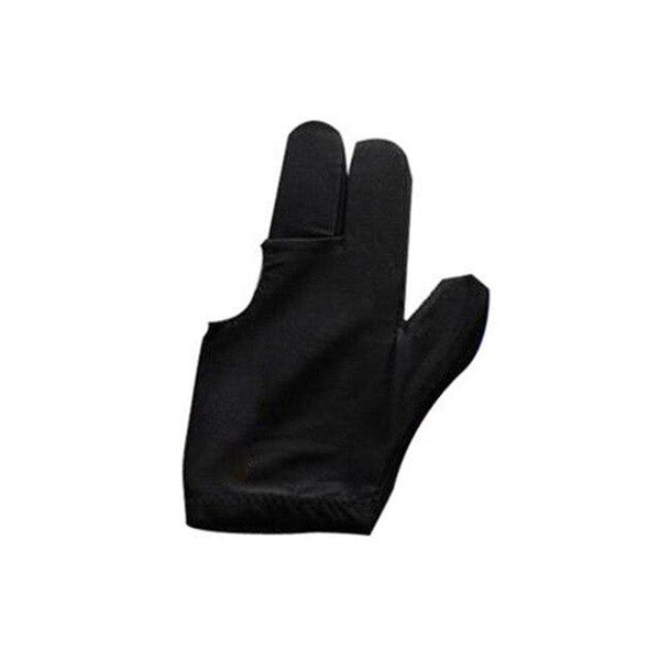 Billiard Three Finger Gloves High Elasticity Thin Cue Snooker Durable Unisex Accessory YA88