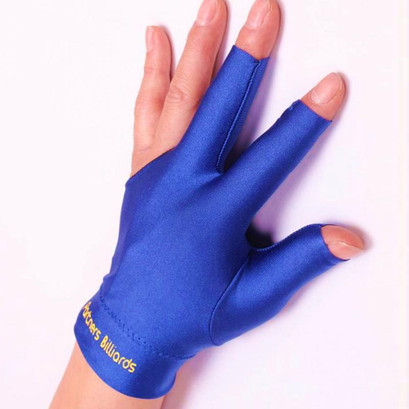Spandex Billiards Gloves Billiards For Three Fingers Gloves High-end Exposed Refers To Billiards Gloves Absorb Sweat Breathable