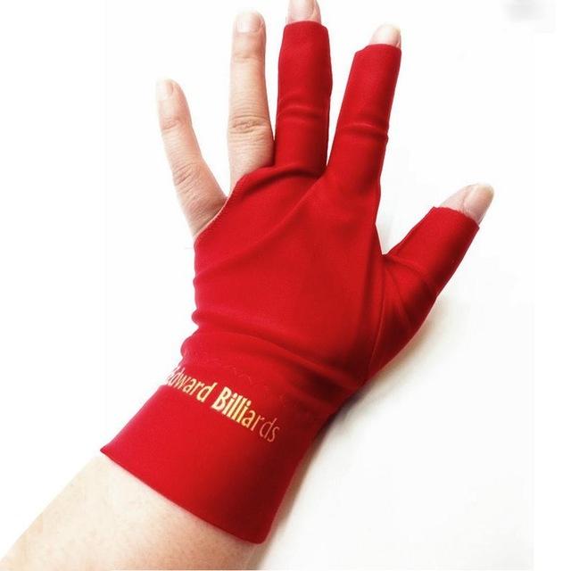 Spandex Billiards Gloves Billiards For Three Fingers Gloves High-end Exposed Refers To Billiards Gloves Absorb Sweat Breathable