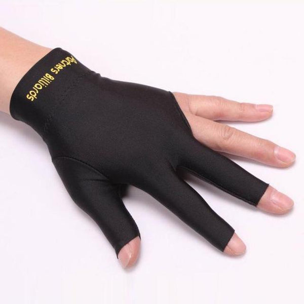 Spandex Billiards Gloves Billiards For Three Fingers Gloves High-end Exposed Refers To Billiards Gloves Absorb Sweat Breathable
