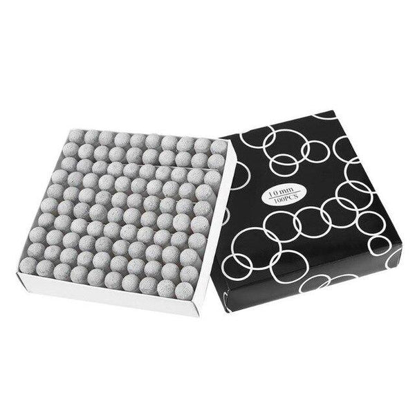 100pcs 9/10/11/12/13mm Slip-on Pool Club Cue Head Tip Snooker Mouth Billiard Accessories Snooker Supplies Billiard Replacement