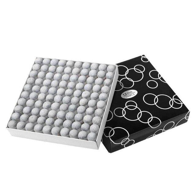 100pcs 9/10/11/12/13mm Slip-on Pool Club Cue Head Tip Snooker Mouth Billiard Accessories Snooker Supplies Billiard Replacement