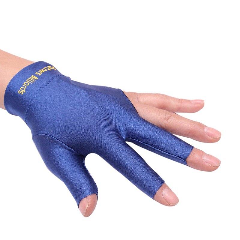 1 Pcs Three-finger Gloves Billiards Snooker Billiard Cue Glove Pool Left Hand Three Finger Accessory Fitness Accessories
