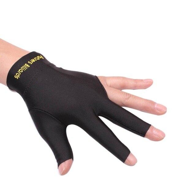 1 Pcs Three-finger Gloves Billiards Snooker Billiard Cue Glove Pool Left Hand Three Finger Accessory Fitness Accessories