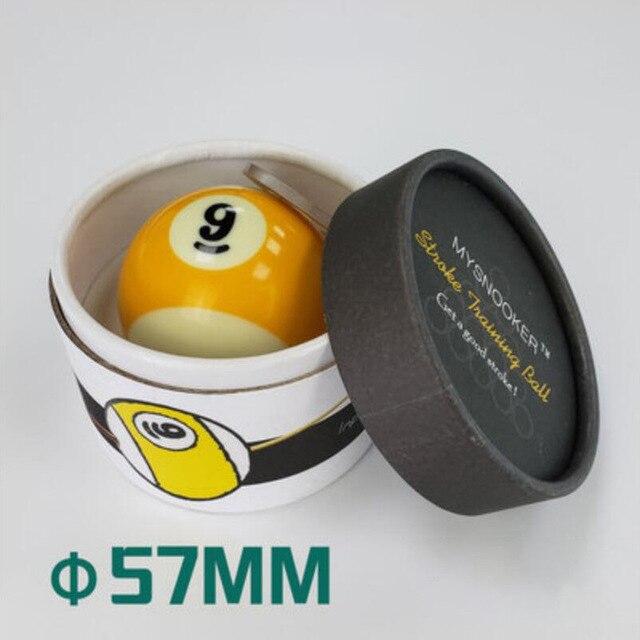 Pool Game Billiard Practice Ball Snooker Training Ball Black Eight-Bar Practice Trainer Billiard Gift Portable Creative Gifts
