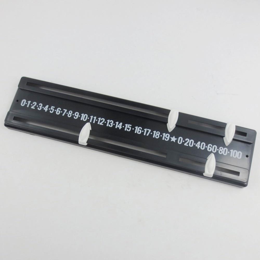 Mini Snooker Score board Scorer Pointers and Number Strip 260mm PP