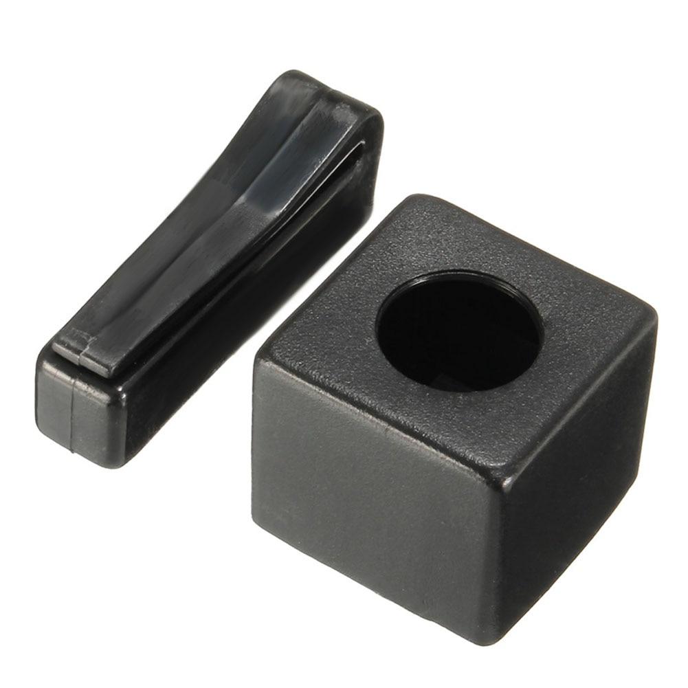 High Quanlity Pool Billiards Snooker Magnetic Cue Chalk Holder with Belt Clip Snooker Accessories
