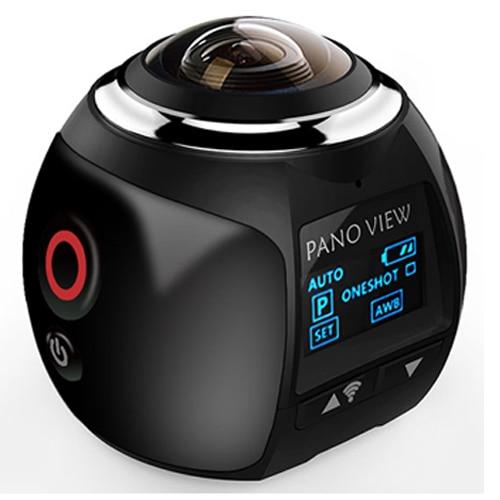 Podofo 360 Camera HD Ultra Mini Panoramic Camera WIFI 16MP 3D Sports Camera Driving VR Action Camera Video Cam Waterproof 30m
